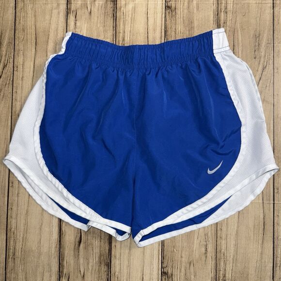 Nike Dri-Fit Women's Running Shorts Lined Size XS Royal Blue - Picture 1 of 7